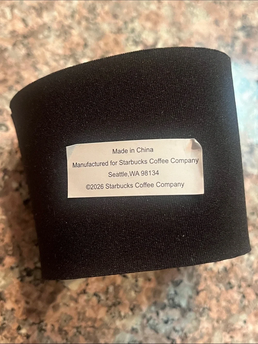 Limited edition World Cup Starbucks coffee sleeve